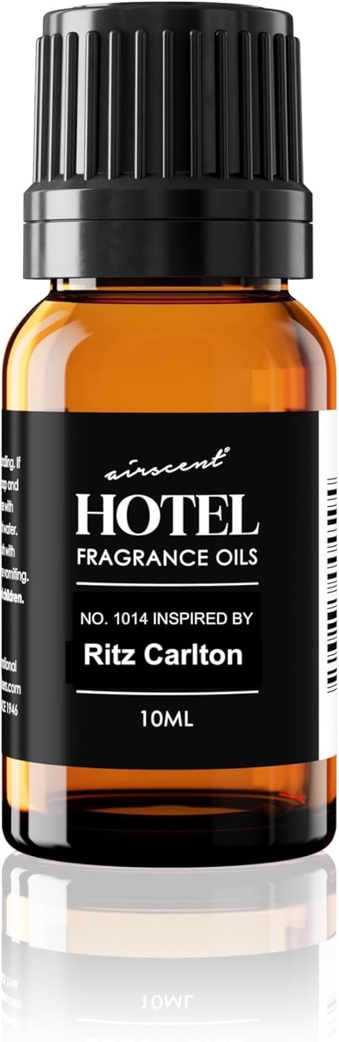 Experience the Luxury of the Ritz Carlton with Our Premium Airscent Diffuser Oil - Perfect for Crafting and Aromatherapy - 10 Ml Glass Dropper Bottle
