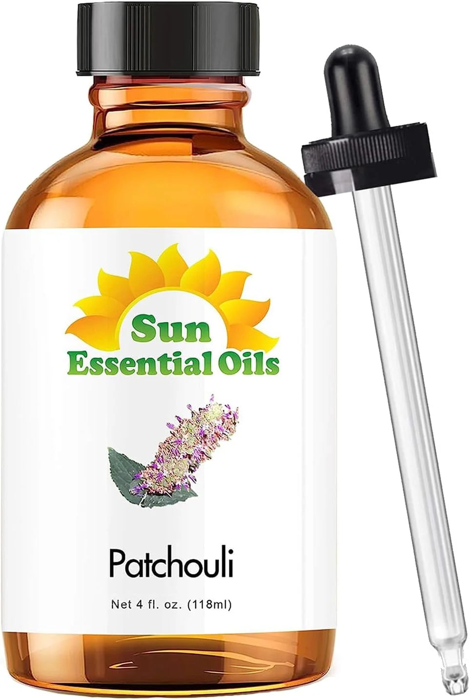Indulge in the Rich Aroma of Our 4oz Patchouli Essential Oil - Perfect for Aromatherapy and DIY Creations!
